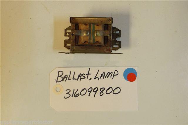 FRIGIDAIRE Stove 316099800 Ballast-lamp USED PART FRIGIDAIRE Stove 316099800 Ballast-lamp USED PART